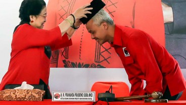 Foto Detik-Detik Megawati Umumkan Ganjar Pranowo Sebagai Capres 2024 Dari PDIP