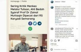 Viral di Media Sosial, Dokter Spesialis Bedah Saraf Zainal Muttaqin Dipecat