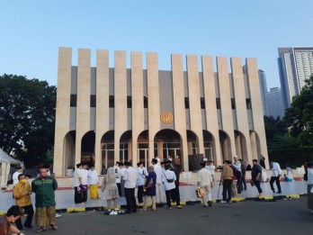 Partai Golkar Gelar Salat Idul Fitri di Masjid Ainul Hikmah Hari Ini