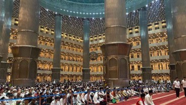 Ini Deretan Tokoh Politik yang Salat Idulfitri di Masjid Istiqlal