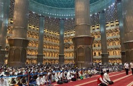 Ini Deretan Tokoh Politik yang Salat Idulfitri di Masjid Istiqlal