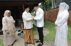 Potret AHY Sambangi Rumah Anies Baswedan di Hari Pertama Lebaran