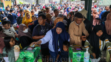 Ragunan Dipadati Pengunjung Saat Liburan Lebaran