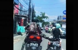 Terungkap! Praka ANG dari Pasukan Elite TNI AU yang Tendang Ibu-Ibu Naik Motor di Bekasi