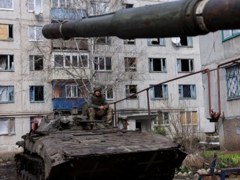 Ukraina Serang Krimea! Rudal Rusia Lumat Markas Tentara Bayaran Georgia