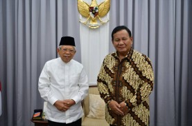 Wapres Ma'ruf, Prabowo, dan KSAD Bersilaturahmi Idulfitri…