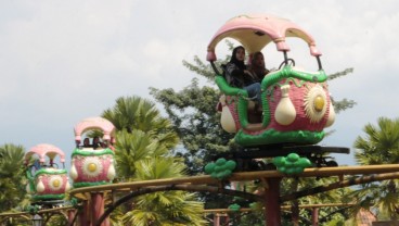 Berkah Lebaran, Pengunjung Saloka Theme Park Naik Hingga 40 Persen