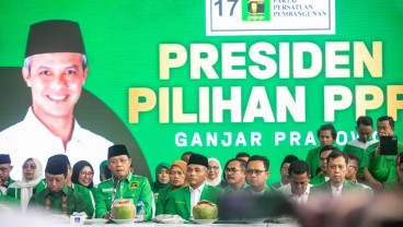 Reaksi Ganjar Usai Dideklarasikan PPP Jadi Capres 2024