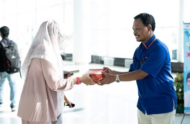 Dukung Kelancaran Arus Balik, Pupuk Kaltim Kembali Buka Posko Mudik Asyik BUMN di Bandara Sepinggan