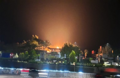 Semburan Api di Rest Area Tol Cipali KM 86 B, Begini Dugaan Badan Geologi