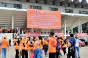 May Day Fiesta, Ratusan Buruh Mulai Padati Istora Senayan