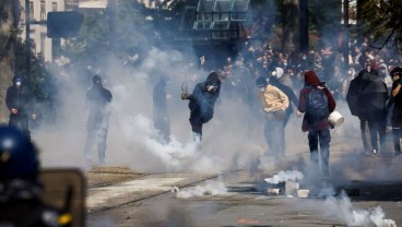 Demonstrasi May Day di Prancis, 540 Orang Ditangkap