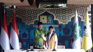 Airlangga Beri Jaket Kuning ke Cak Imin, Sinyal Terang Koalisi Besar