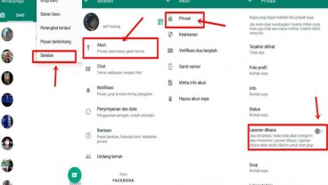 Cara Mematikan Centang Biru di WA di iOS dan Android