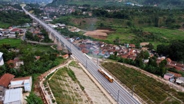 Tekan Polusi Suara, Jalur Kereta Cepat Jakarta Bandung  Dipasangi Sound Barrier