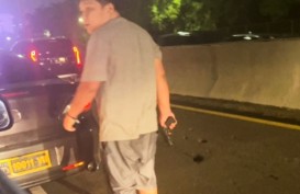 Pengemudi Arogan yang Todongkan Pistol di Jalan Tol Ditangkap