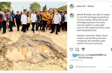 Presiden Jokowi Sindir Jalan di Lampung: Mulus dan Enak, Sampai Bisa Tidur!