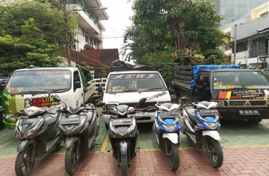 Polsek Tambora Tangkap 12 Maling Motor, Sindikat Asal Lampung
