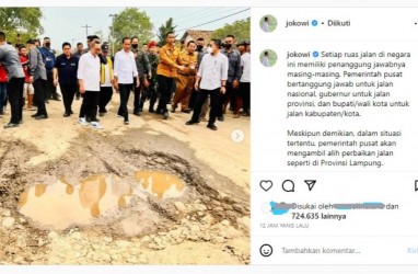 Berapa Uang Pajak Dibelanjakan untuk Jalan di Lampung? Ini Paparan Menkeu Sri Mulyani