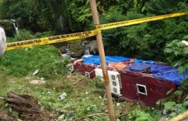 Kapolres Slawi: 1 Korban Meninggal dalam Kecelakaan Bus Masuk Jurang di Guci