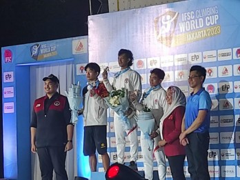 Piala Dunia Panjat Tebing 2023 Jakarta: Nursamsa Raharjati Raih Emas