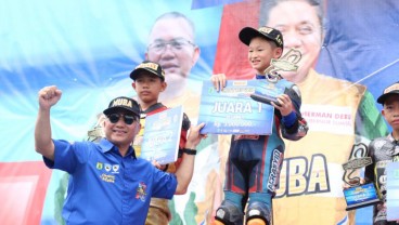 Atlet Binaan PPLP-D Muba Raih Juara Umum Kejurnas Motoprix 2023