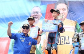 Atlet Binaan PPLP-D Muba Raih Juara Umum Kejurnas Motoprix 2023