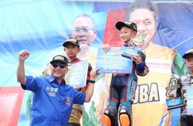 Atlet Binaan PPLP-D Muba Raih Juara Umum Kejurnas Motoprix 2023