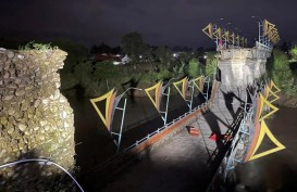Jembatan di Sikabu Senilai Rp25,4 Miliar Ambruk, Baru 2 Tahun Digunakan