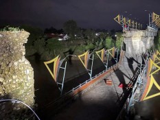 Jembatan di Sikabu Senilai Rp25,4 Miliar Ambruk, Baru 2 Tahun Digunakan