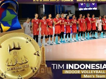 Tim Voli Indonesia Hattrick Emas Sea Games, AHY: 5 Atlet Binaan Pak SBY