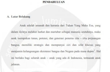 Contoh Proposal Penelitian yang Baik dan Efektif