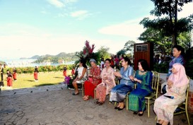 Iriana Jokowi Ajak Istri-istri Pemimpin Asean Lihat Uniknya Budaya NTT