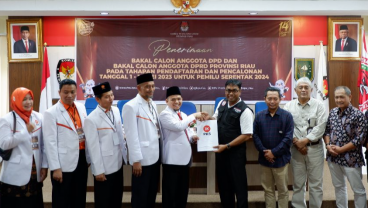 PKS Jadi Parpol Pertama yang Daftarkan Caleg ke KPU Riau