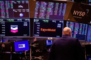 Wall Street Beragam Terimbas Data Inflasi AS