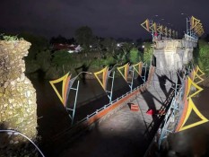 Kronologi Ambruknya Jembatan Sikabu di Padang Pariaman, Baru 2 Tahun Digunakan