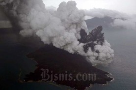 Gunung Anak Krakatau Kembali Erupsi, Tinggi Letusan…