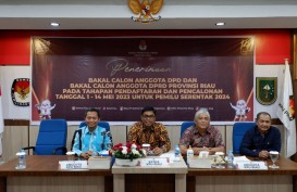 Menjelang Penutupan Masa Pendaftaran, 24 Bakal Caleg DPD Riau Sudah Mendaftar