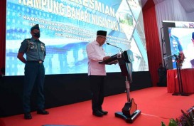 Wapres Ma'ruf Apresiasi Kampung Bahari Nusantara Program TNI AL 2022