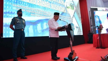 Wapres Ma'ruf Apresiasi Kampung Bahari Nusantara Program TNI AL 2022