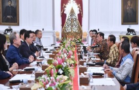 Delegasi Korsel hingga Bos Samsung Sambangi Jokowi di Istana, Bahas Apa?