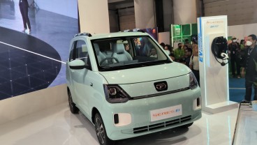 Tantang Air ev, Seres Kenalkan Mobil Listrik E1 di PEVS 2023