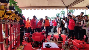 Siaga Kemarau Ekstrem di Sumsel, Sinar Mas Tambah Helikopter Water Bombing