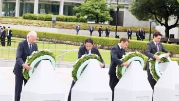 Joe Biden dan Pemimpin G7 Mulai Pertemuan Puncak di Museum Bom Hiroshima