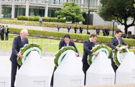 Joe Biden dan Pemimpin G7 Mulai Pertemuan Puncak di Museum Bom Hiroshima