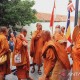 Biksu dari Thailand Tiba di Cirebon, Disambut Warga di Pendopo