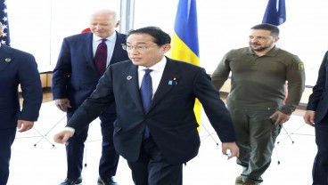 Diplomasi Zelensky di KTT G7 Hiroshima Jepang