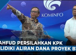 Dugaan Dana Proyek BTS 4G Masuk ke 3 Parpol, Mahfud MD: Sudah Lapor Presiden