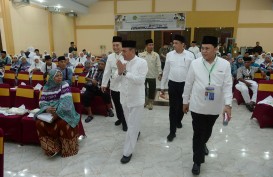 Gubernur Sumut Lepas Keberangkatan 359 Jemaah Calon Haji Kloter I Asal Madina