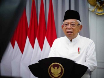 Ma'ruf Amin Dukung KPK Usut Korupsi Bansos di Kemensos